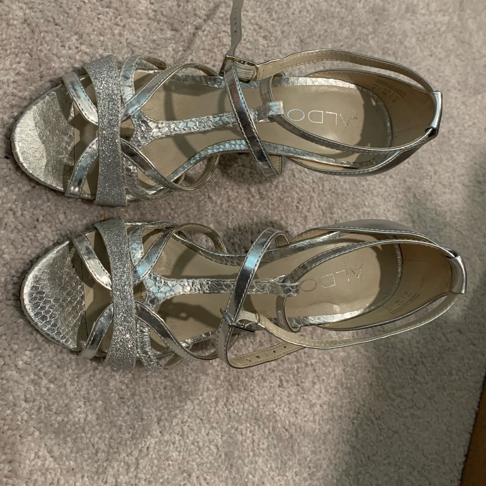ALDO strap heels